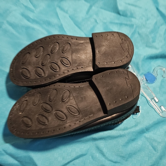 Carter's Black Wingtip Oxford Dress Shoes, Baby/Toddler Size 6 - NEW! - Picture 3 of 3